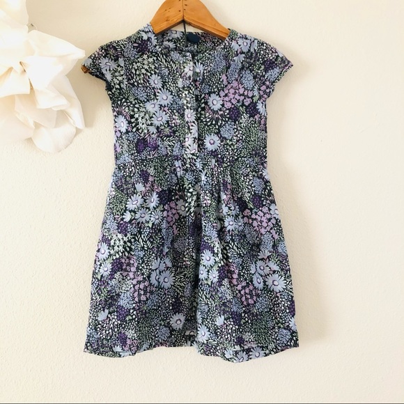 Girls Gap floral dress - Picture 2 of 11